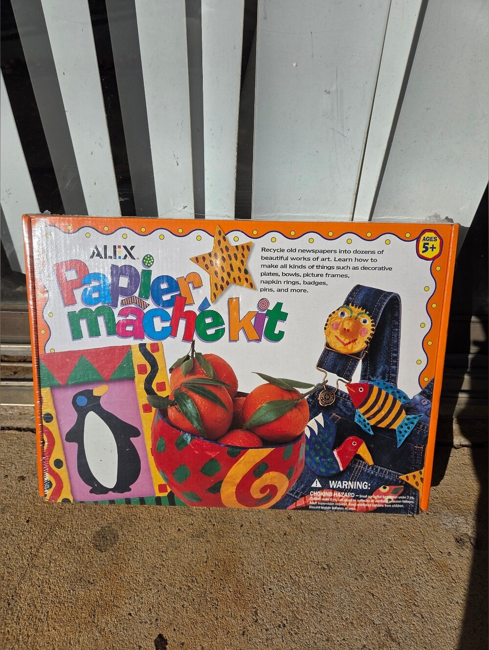 New! - Alex Papier Mâché Kit - Colorful Craft Set